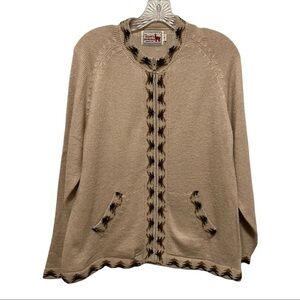 The Alpaca Connection Woman 100% Wool Sweater Size M
